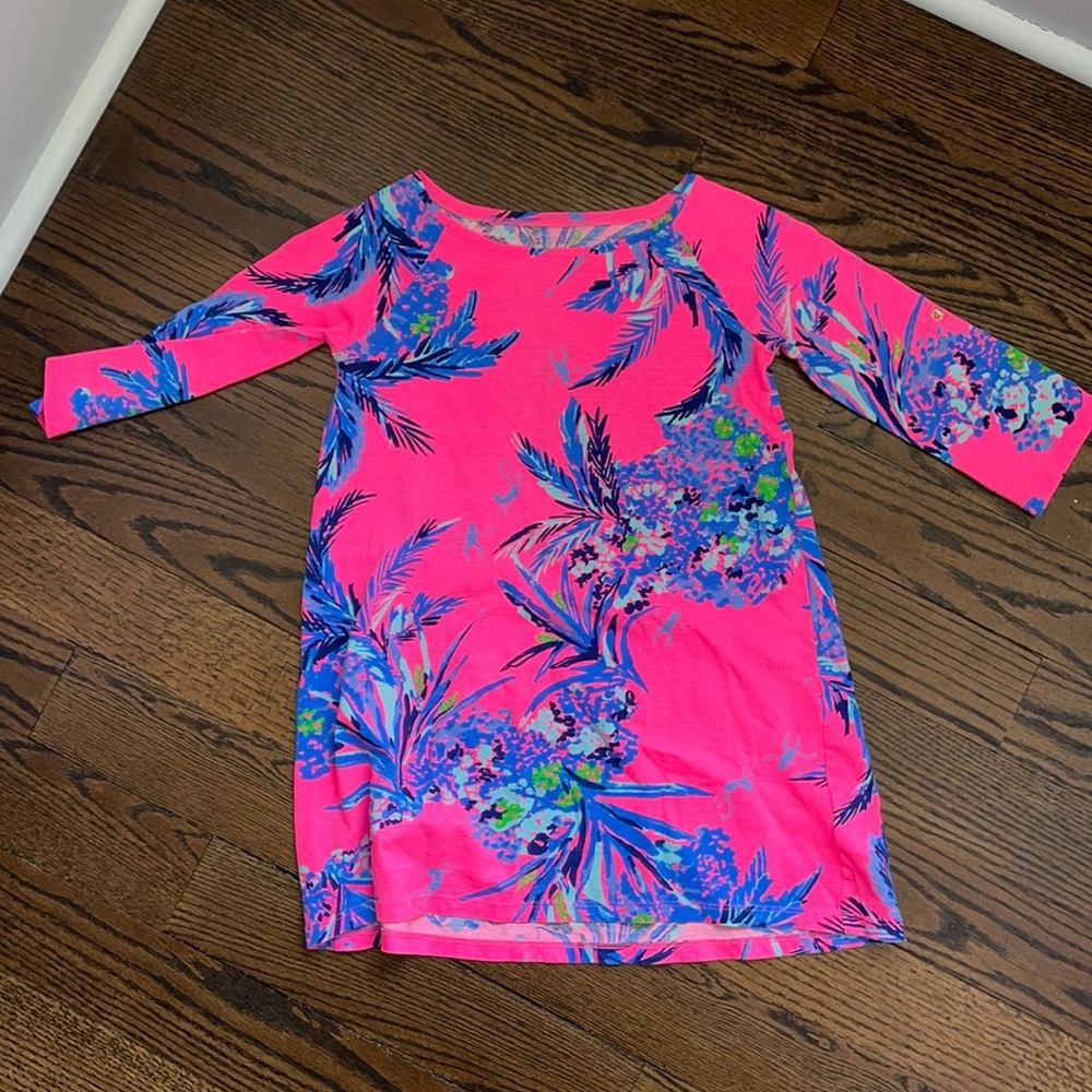 Lilly Pulitzer Girls Cotton Dress Size M (6-7)